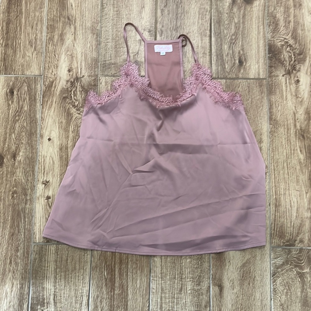 Mauve cami from pink Lily.